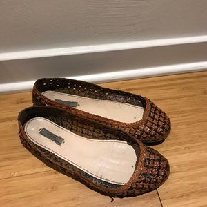 Prada leather Flats 8.5